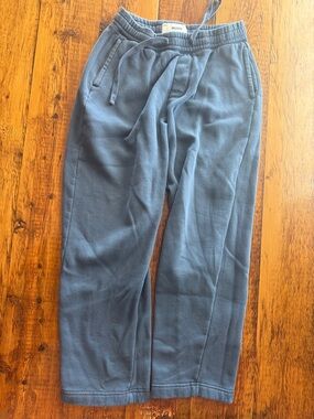 Hollister Slate Blue Fleece Joggers